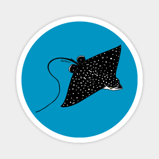 Spotted Eagle Ray Pup Magnet